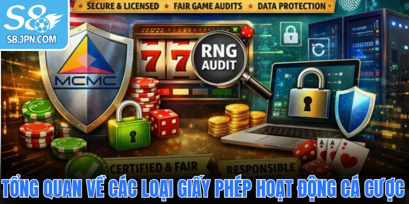 Tổng quan về các loại giấy phép hoạt động cá cược quyền lực